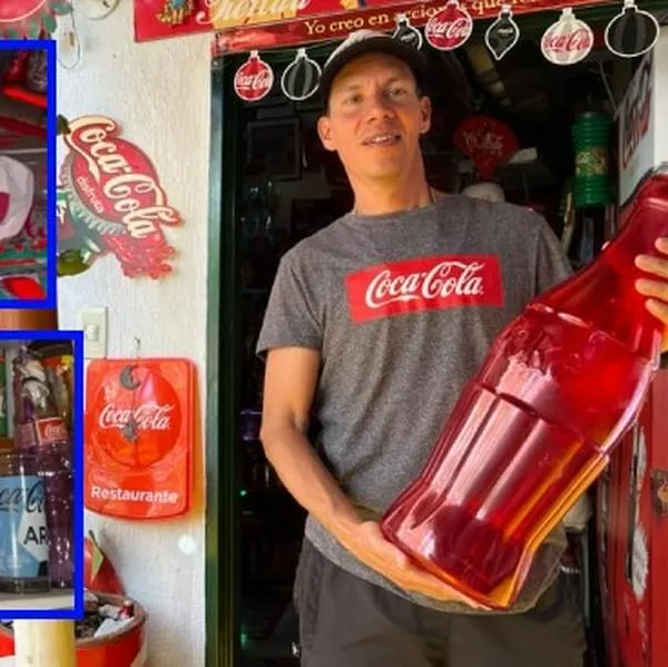 El mini museo de Coca-Cola en Cali: Durante más de 30 años, un caleño ha coleccionado cientos de objetos