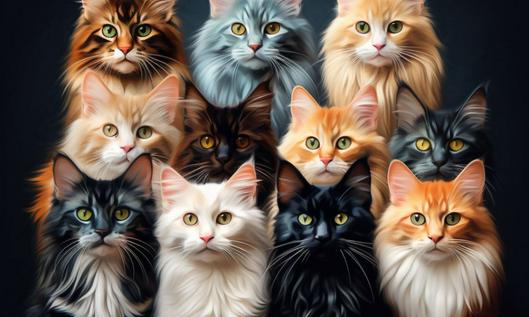 Qué significa el color de un gato: personalidad y comportamiento característico según su raza y pelaje; blancos, negros, naranjas, atigrados y más.