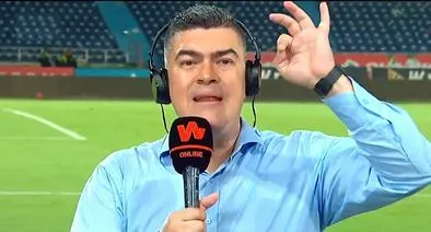 Eduardo Luis, que respondió al 'Cantante del gol' y narrará final Junior vs. Medellín