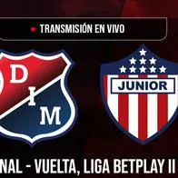 🔴 Medellín vs. Junior, final de Liga BetPlay EN VIVO: siga acá la transmisión gratis