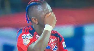 Edwuin Cetré explotó en emoción por gol en final con Medellín; no le importó su exequipo