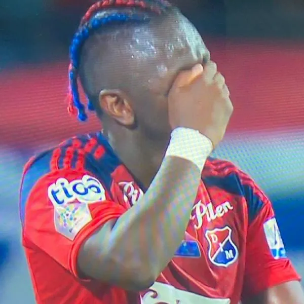 Edwuin Cetré explotó en emoción por gol en final con Medellín; no le importó su exequipo