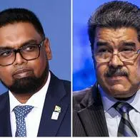 Nicolás Maduro se reúne con presidente de Guyana