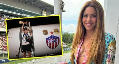 Shakira no durmió por triunfo del Junior y sacó su euforia a las 3 de la mañana.