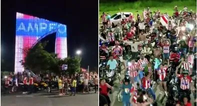 Día cívico en Barranquilla para recibir al Junior campeón.