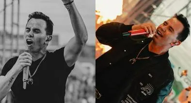 Jhonny Rivera agredido en aeropuerto por mujer que le pidió foto y le lastimó su himbro