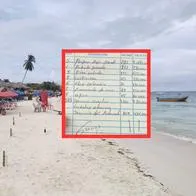 Foto de isla Barú, en Cartagena, por cobros excesivos a turistas