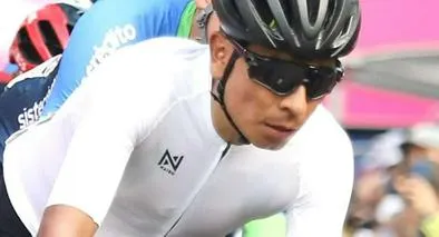 Foto de Nairo Quintana, en nota de que el ciclista sufrió ataque por polémica en caso tramadol con pulla de supuesta marca de café