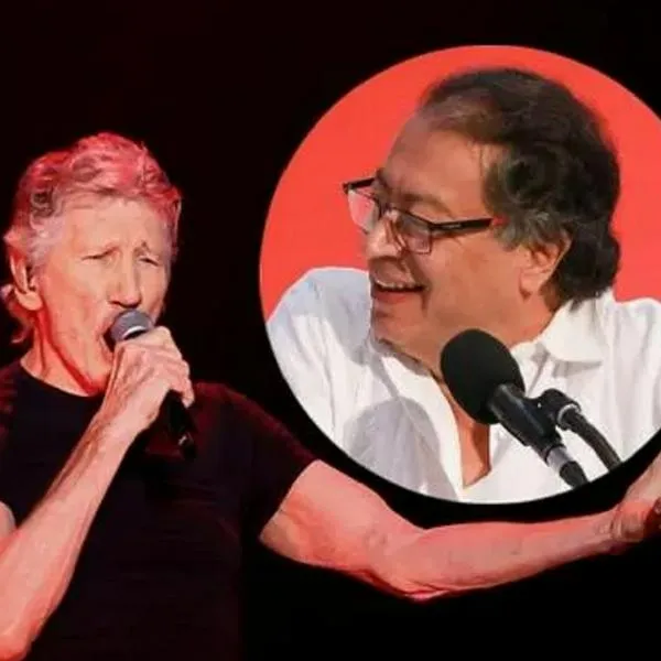 Gustavo Petro y Roger Waters: video del presidente con imagen el ex Pin Floyd