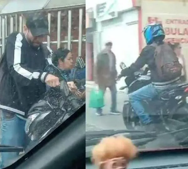 Hurto en Bogotá dividió a ciudadanos por hombre que grabó el delito y no hizo nada. En TikTok no paran de lloverle criticas por su actuación.