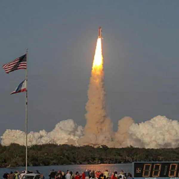EN VIVO lanzamiento Blue Origin y el cohete de Jeff Bezos al espacio