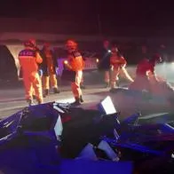 Daños del terremoto en China del 18 de diciembre de 2023.