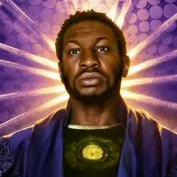 Jonathan Majors, como 'Kang, el conquistador', en el MCU.