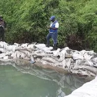 Más de 50 mil personas estaban sin agua por construcción de piscina clandestina