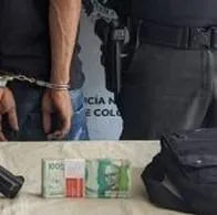 Policía frustra robo de una gran suma de dinero en el norte de Cali.