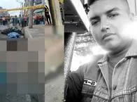 Filtran video clave en la muerte de John, domiciliario atropellado por ambulancia en Ibagué