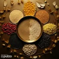 El ritual de los 7 granos sirve para atraer abundancia, riqueza y prosperidad en Año Nuevo. Necesita maíz, arroz, lentejas, frijoles, garbanzos y más.