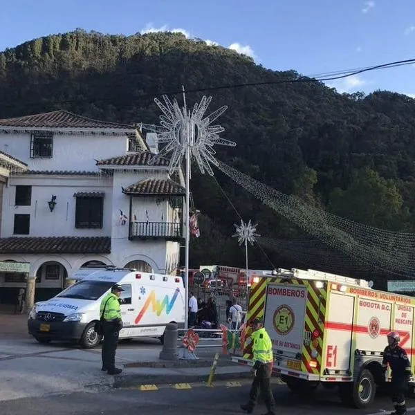 Foto de cerro de Monserrate, por menores extraviados