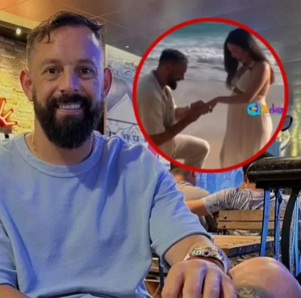 Matías Mier le propuso matrimonio a su novia, Valentina Rendón, en playa de Indonesia: video