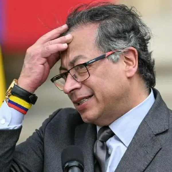 Foto de Gustavo Petro, quien no llegó a lanzamiento de 'Jóvenes en paz'