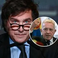 Álvaro Uribe felicitó a Javier Milei por postura contra protestantes en Argentina que salieron a las calles por las nuevas políticas económicas.