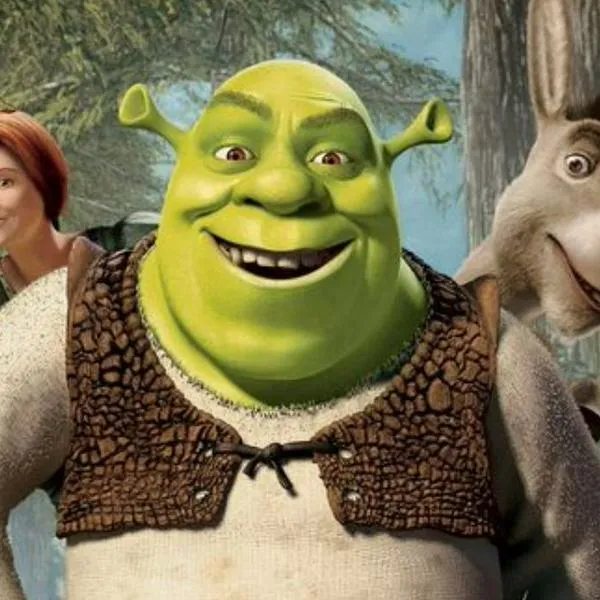 Así se verían los personajes de Shrek en la vida real, según la inteligencia artificial. Shrek, Fiona, Burro, Gato y la Dragona.