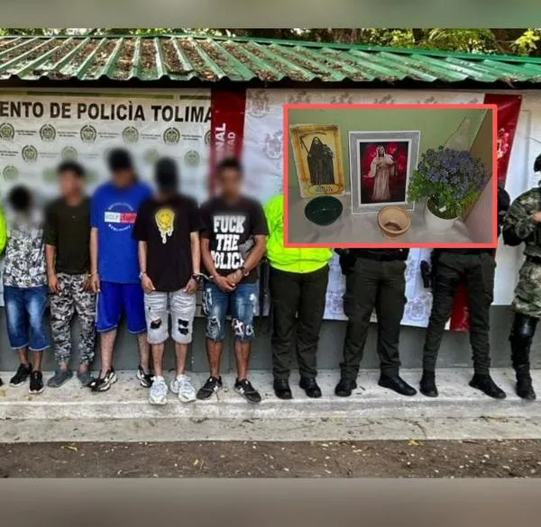 En Tolima desarticularon una banda que utilizaba altares de santería para evitar capturas  