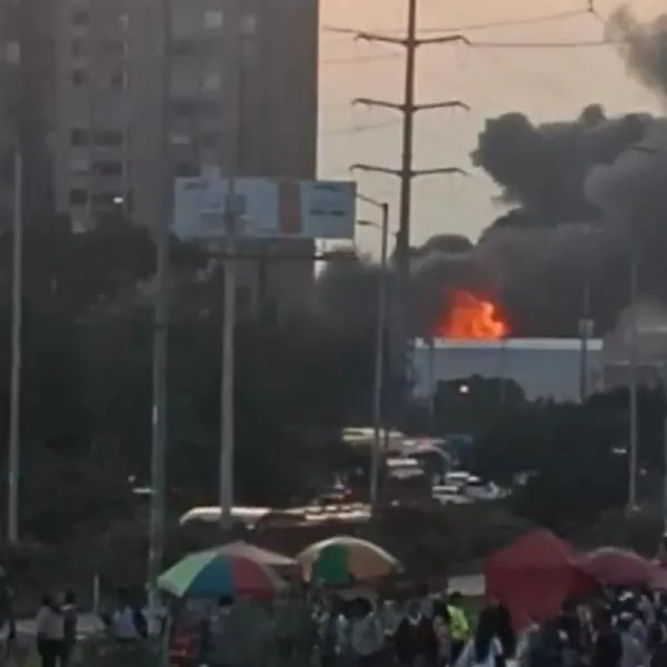 Incendio en Bogotá 22 de diciembre. 