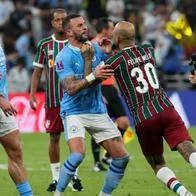 Felipe Melo salió agarrado del Mundial de Clubes tras título de Manchester City ante Fluminense: video