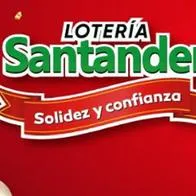 Lotería de Santander último sorteo resultado hoy 22 de diciembre de 2023