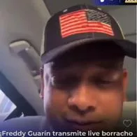 Fredy Guarín apareció llorando y borracho por problema que tiene en su casa