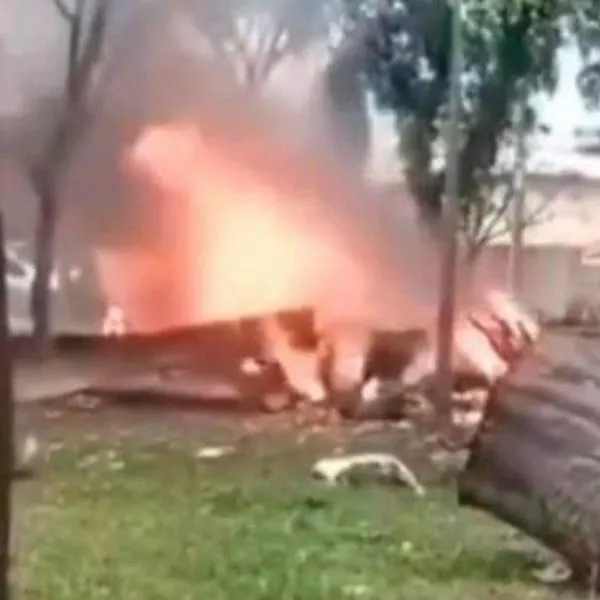Accidente aéreo en Brasil dejó 5 muertos, entre ellos, un menor de edad.