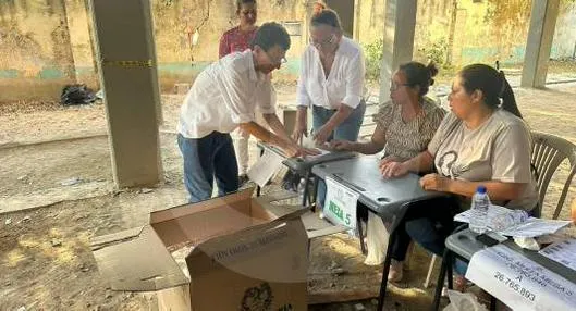 Elecciones atípicas en Gamarra: Cristian Márquez se impuso en las urnas y es el nuevo alcalde