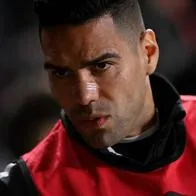 Foto de Falcao García, en nota de que el futbolista respondió a pulla con trino de Ricardo Henao y se defendió de crítica por gesto noble