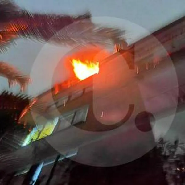 Incendio causó pánico en unidad residencial de Robledo