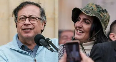 Gustavo Petro respondió a María Fernanda Cabal por pleito con la fuerza pública