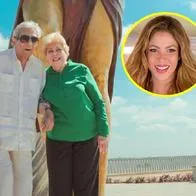 Qué tiene que ver la mamá de Shakira con develación de estatua de su hija