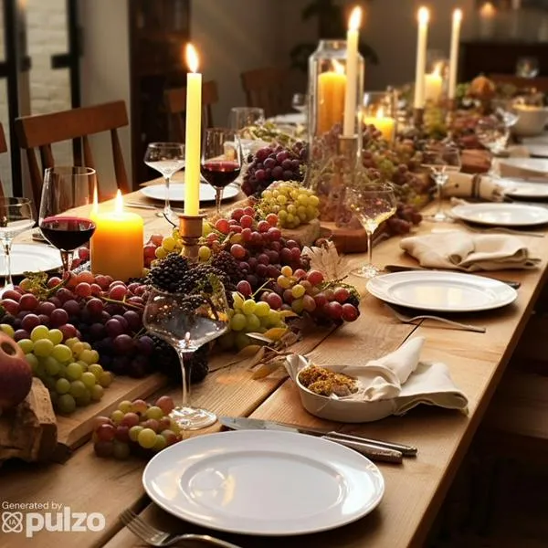 Recomendaciones para decorar la mesa para la cena de Año Nuevo
