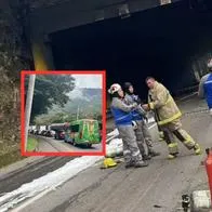 Cierre de la vía al Llano podría durar varios días por el grave accidente de camión cisterna, según ha informado Coviandina este miércoles 27 de diciembre.