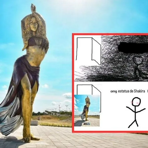Memes a Shakira por su estatua en Barranquilla le recuerdan a Piqué