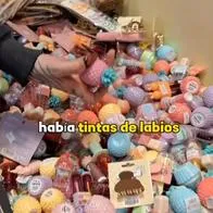 Así es la tienda en la Zona T donde se puede conseguir maquillaje desde $ 4.000 en Bogotá, según mostró una 'tiktoker'