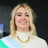 Gina Vanessa Silva, que con 24 años es la alcaldesa más joven de Colombia.