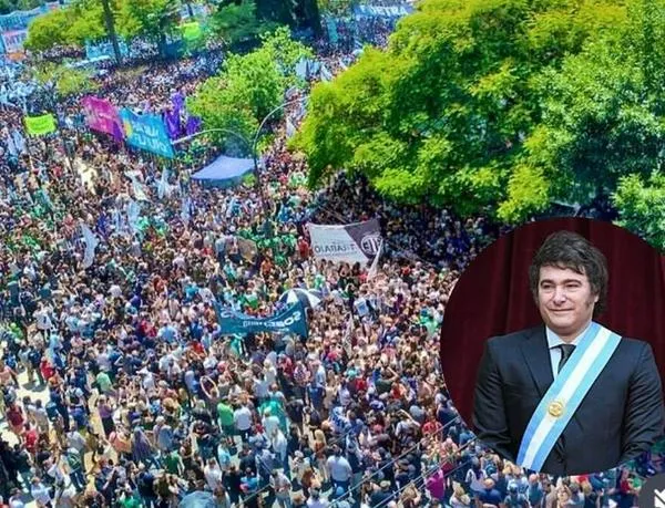 Argentina: masivas protestas contra las decisiones de Javier Milei