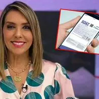 Mónica Rodríguez boleteó nombre y número que usan para estafar con el Soat: 
