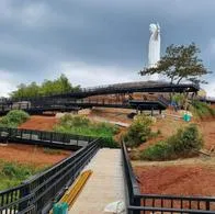 Prográmese: Ya se puede visitar nuevamente el monumento a Cristo Rey, Cali.