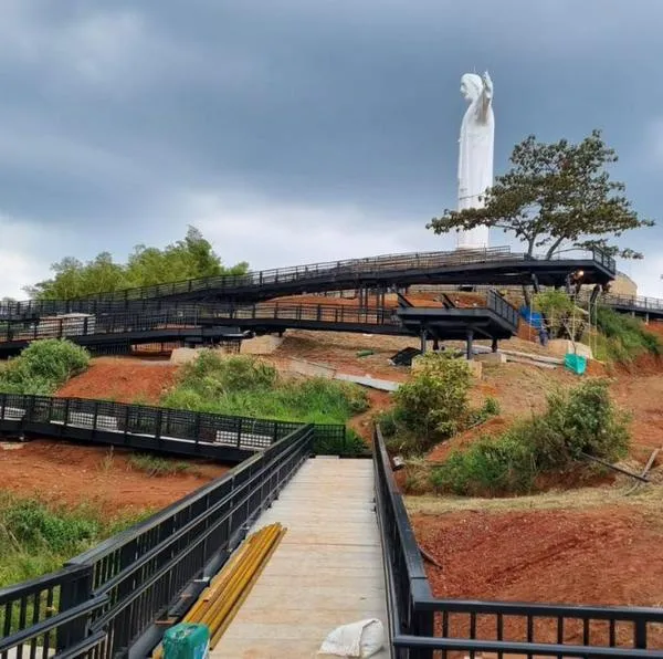 Prográmese: Ya se puede visitar nuevamente el monumento a Cristo Rey, Cali.