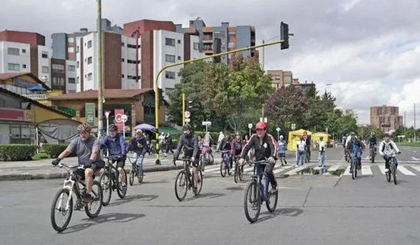 Así funcionará la ciclovía los primeros días de enero en Bogotá