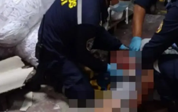 Grave accidente en Itagüí, hombre se cayó desde un techo que estaba reparando