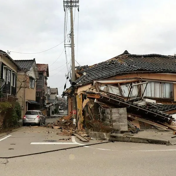 Japón hoy fuertes sismos: incendios y casas caídas por el terremoto de 7,5 de este primero de enero de 2024.