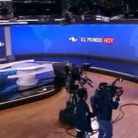 Set de Noticias Caracol.En relación con salida de periodista. 